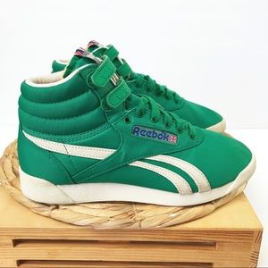 Reebok Hightop Classic Retro Sneaker Green/White